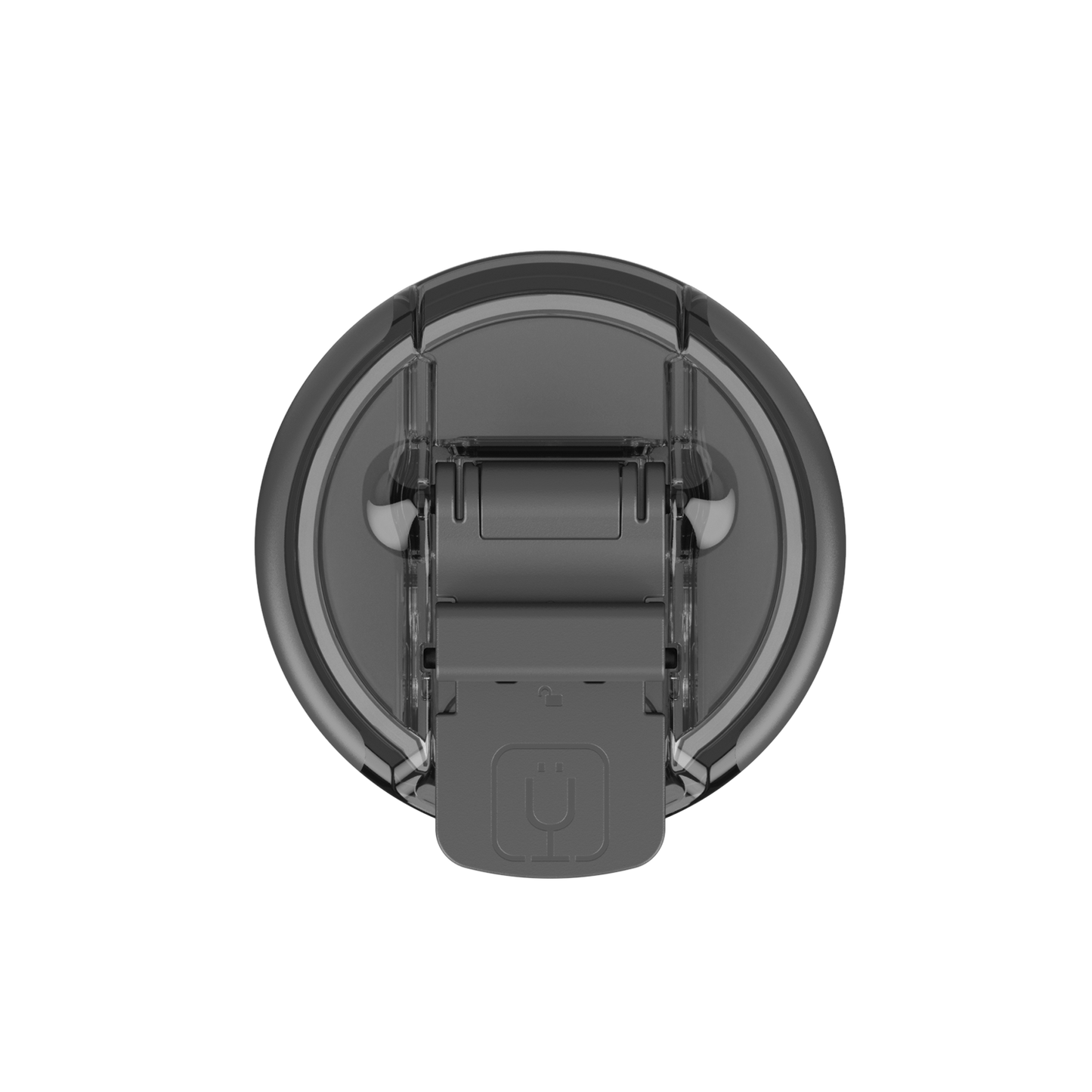 Hopsulator slim octalock lid black stainless - US 0801