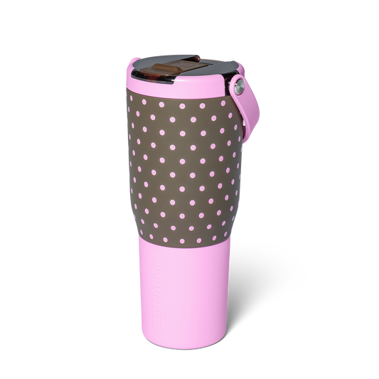 Resa flip 35oz mocha dot - US 8330