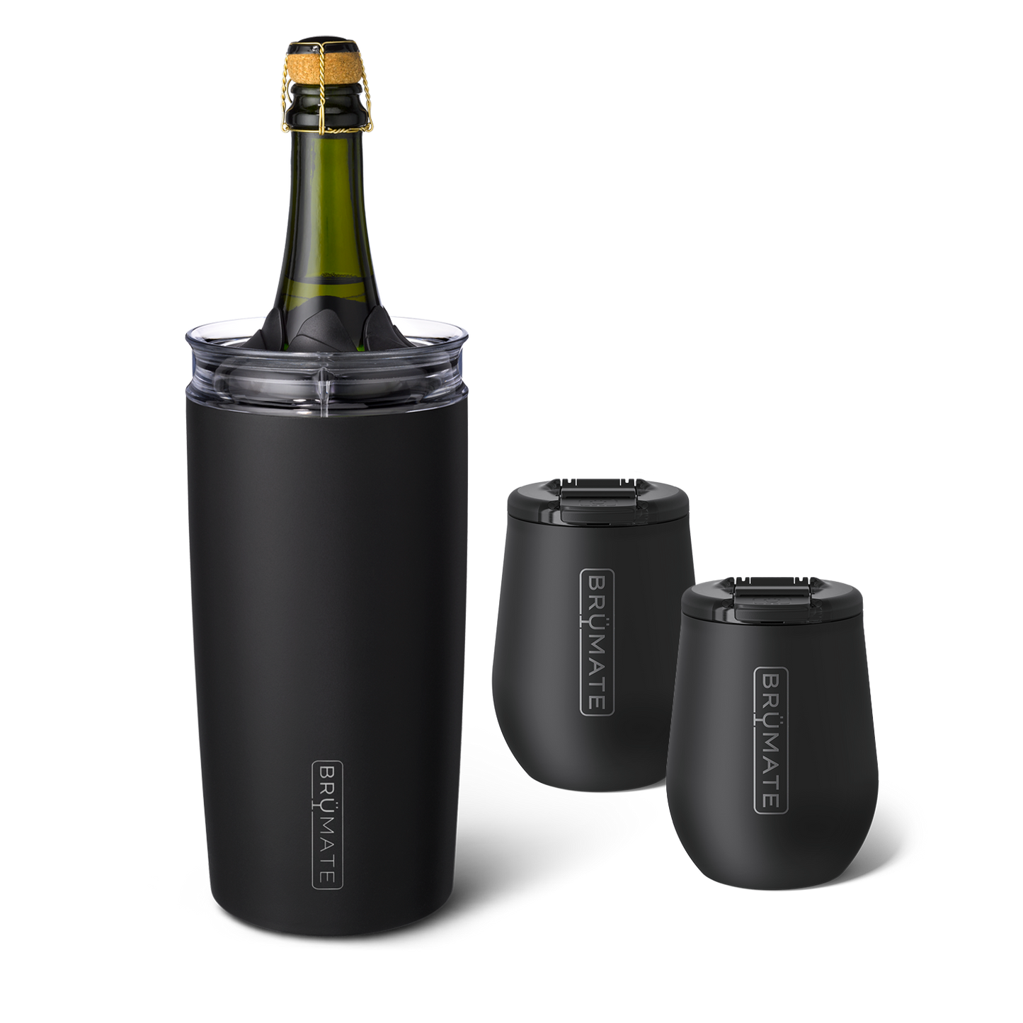 Bottle chiller bundle matte black 49 14oz - US 2321