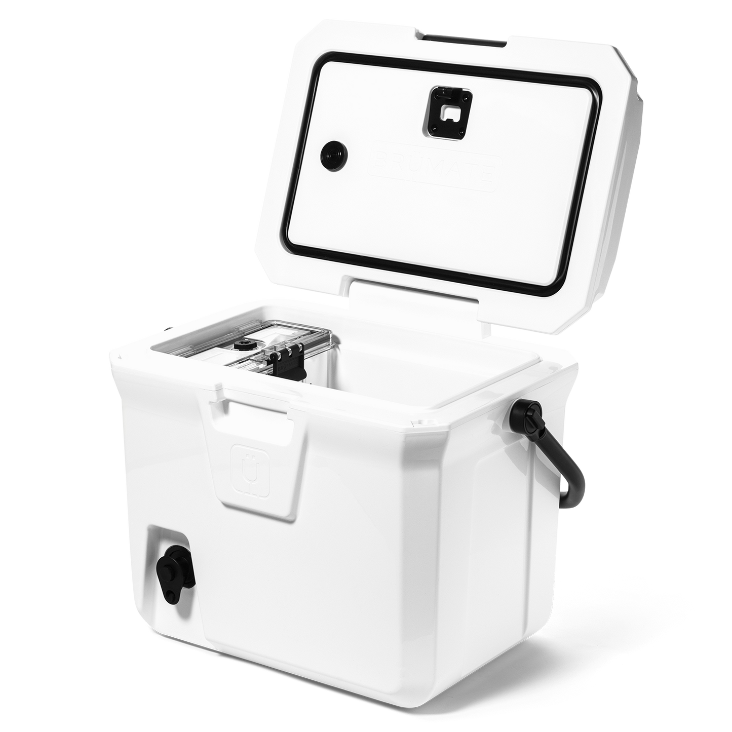Brutank 20 quart easy carry cooler ice white - US 4451
