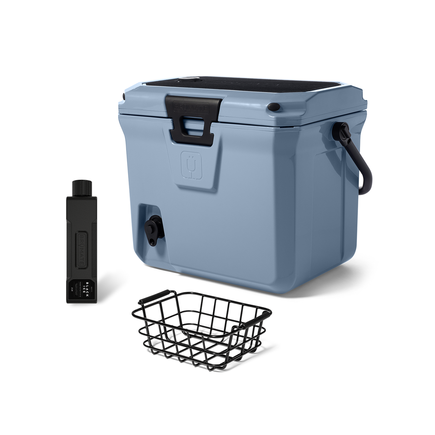 Brutank 20 quart grab go cooler bundle denim - US 8639