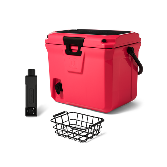 Brutank 20 quart grab go cooler bundle neon pink - US 3288