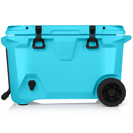 Brutank 55 quart rolling cooler electric blue - US 5683