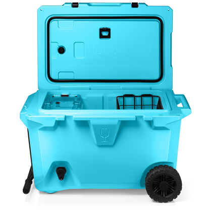 Brutank 55 quart rolling cooler electric blue - US 5683