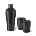 Cocktail shaker rocks bundle matte black 22 12oz - US 4521
