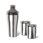 Cocktail shaker rocks bundle polished stainless 22 12oz - US 8250