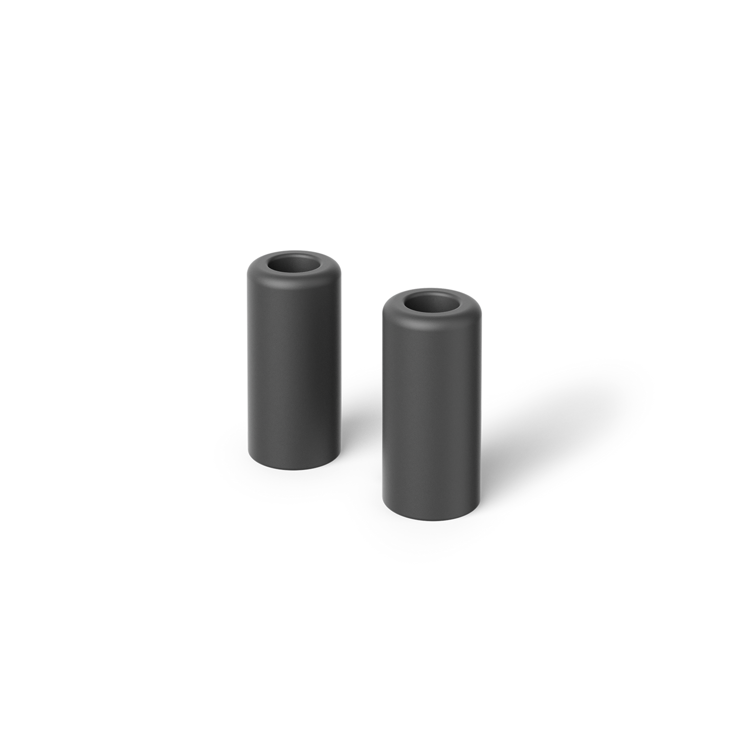 Era flip replacement straw tips matte black - US 0419