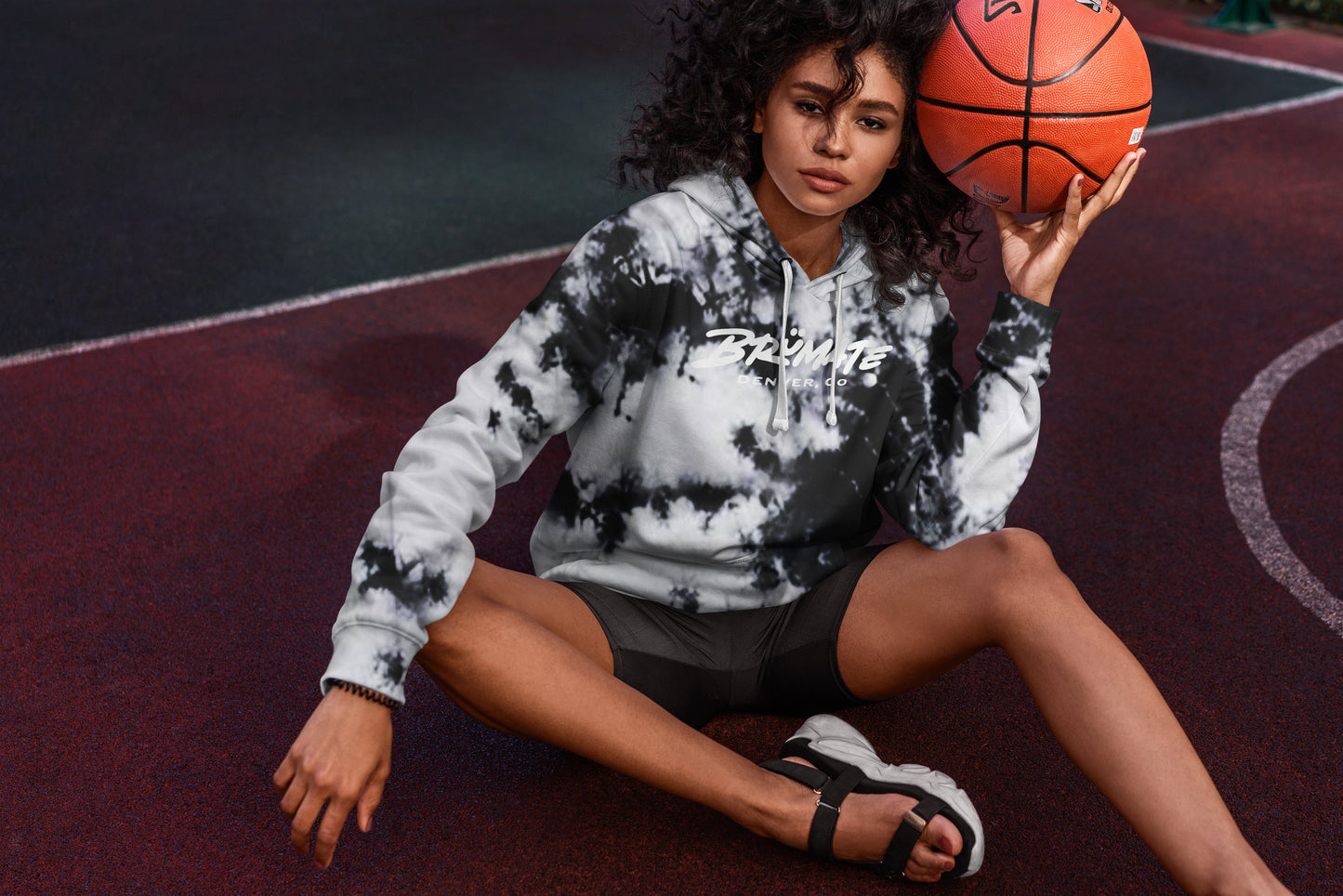 Brumate acid drip tie dye hoodie - US 5993