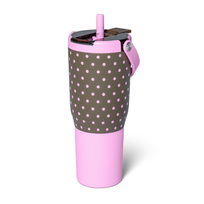 Resa flip 35oz mocha dot - US 8330