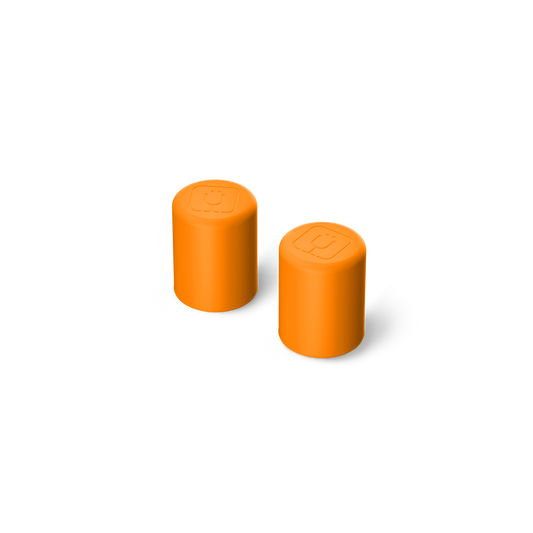 Magnetic straw cover clementine - US 9261