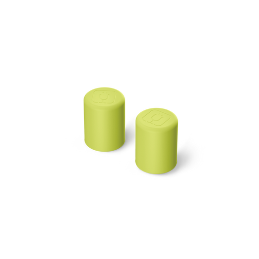 Magnetic straw cover lemon lime - US 9174