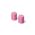 Magnetic straw cover pink gingham - US 6562