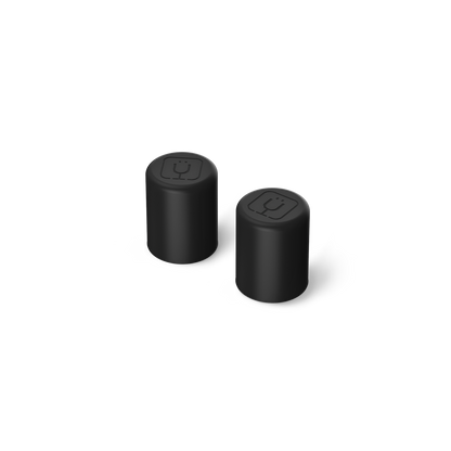 Magnetic straw cover black - US 5727