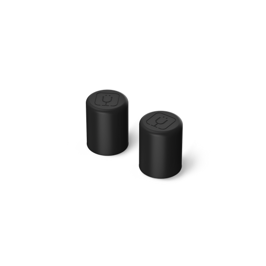 Magnetic straw cover black - US 5727