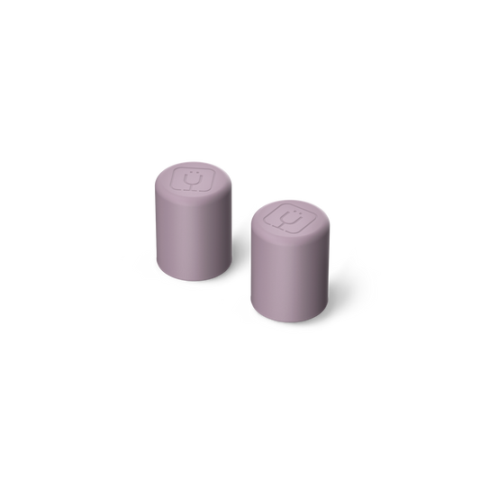 Magnetic straw cover lilac dusk - US 9002