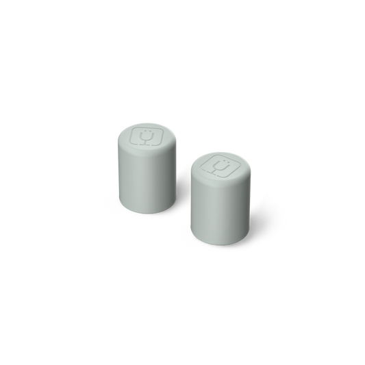 Magnetic straw cover sage - US 3578