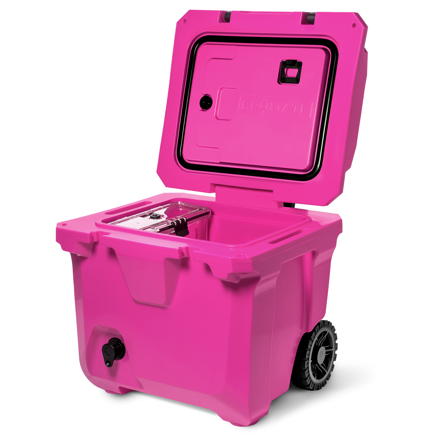 Brutank 35 quart rolling cooler vivid magenta - US 1882