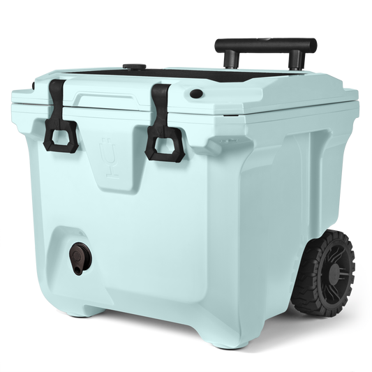 Brutank 35 quart rolling cooler blue agave - US 1860