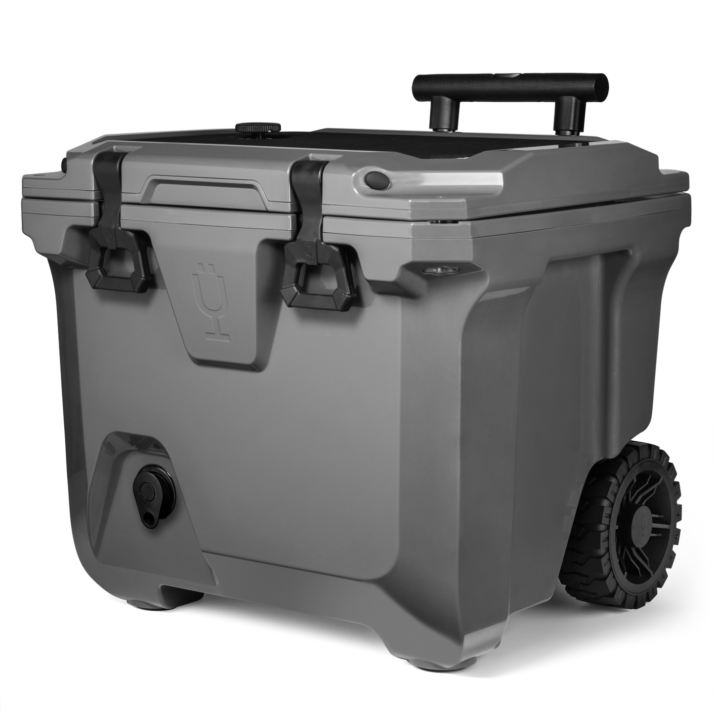 Brutank 35 quart rolling cooler charcoal - US 6733