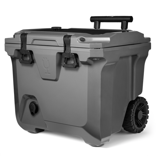 Brutank 35 quart rolling cooler charcoal - US 6733