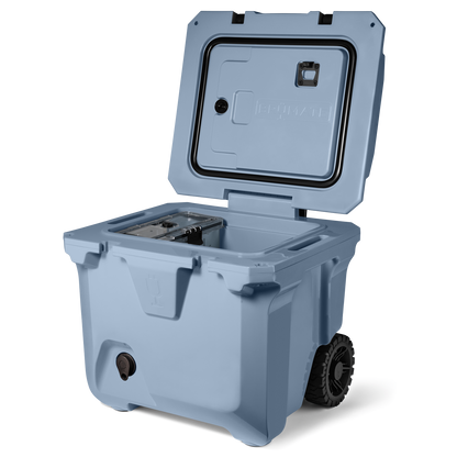 Brutank 35 quart rolling cooler denim - US 2256