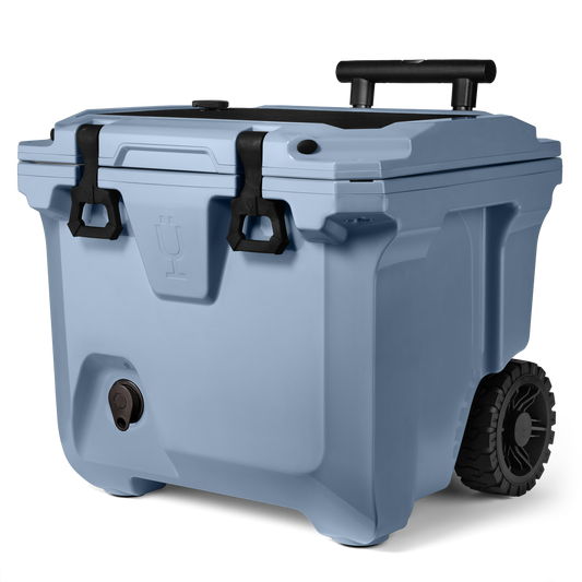 Brutank 35 quart rolling cooler denim - US 2256