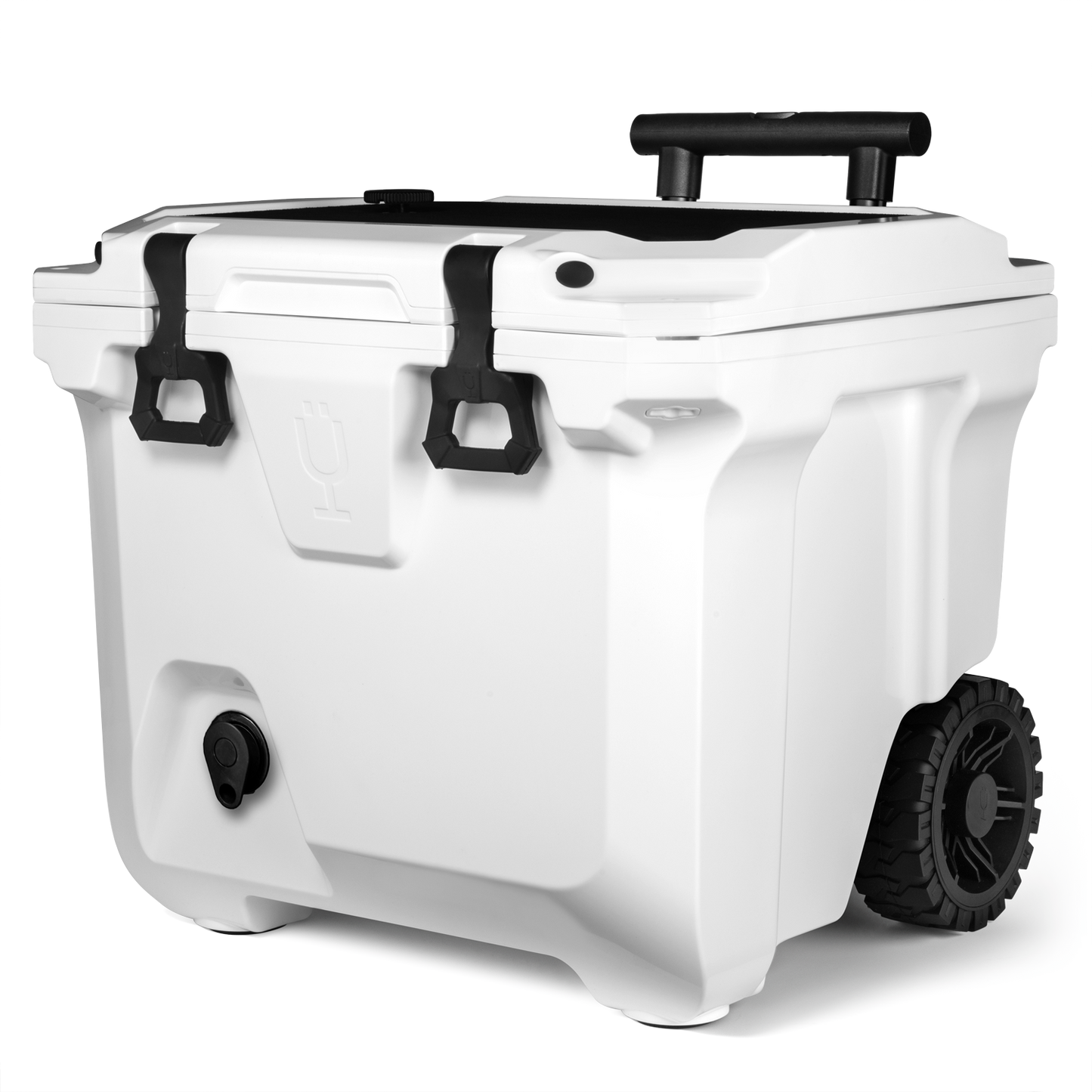 Brutank 35 quart rolling cooler ice white - US 9125