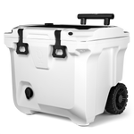Brutank 35 quart rolling cooler ice white - US 9125