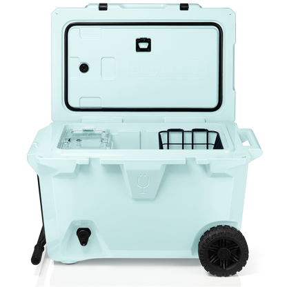 Brutank 55 quart rolling cooler blue agave - US 0507