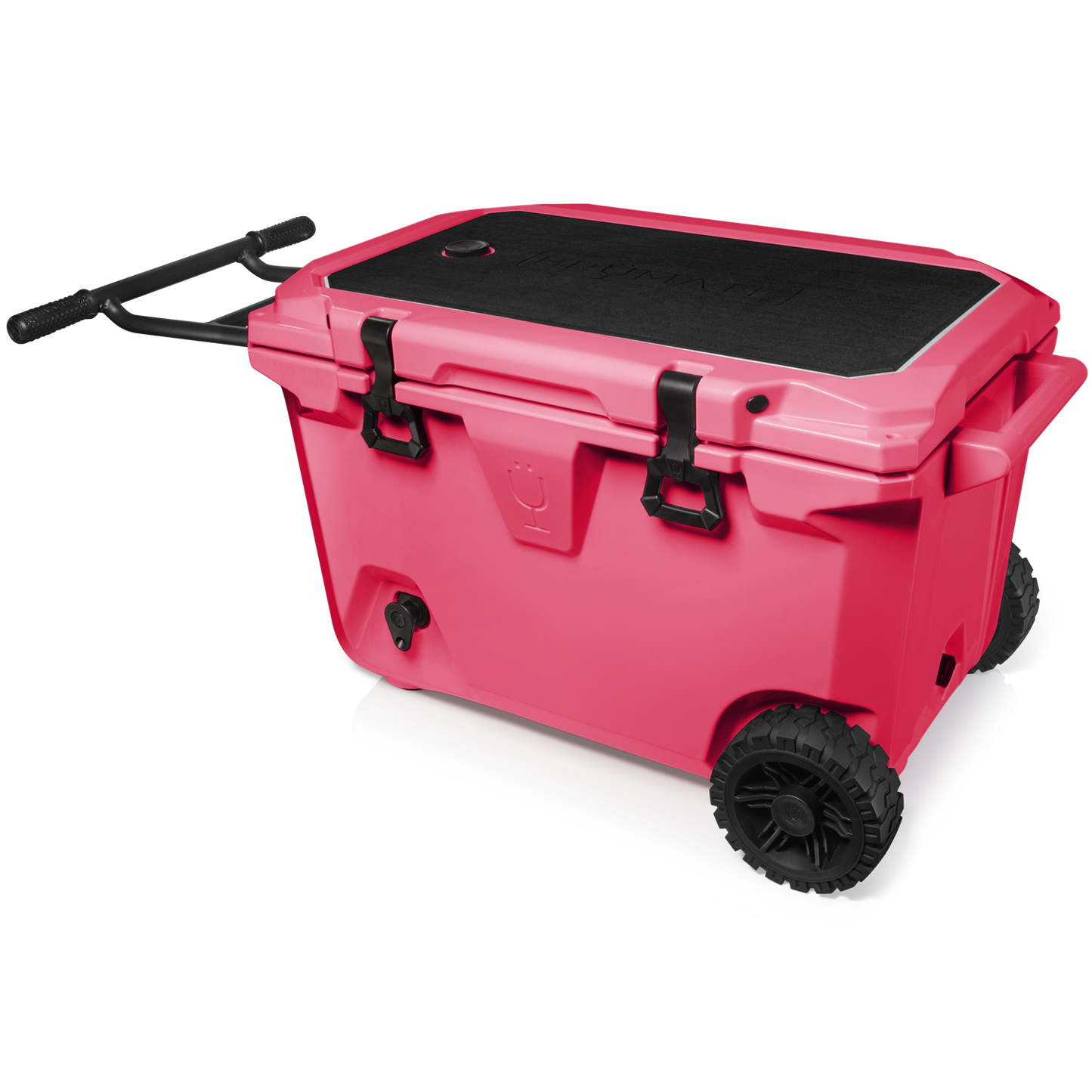 Brutank 55 quart rolling cooler neon pink - US 9072