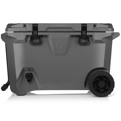 Brutank 55 quart rolling cooler charcoal - US 5004