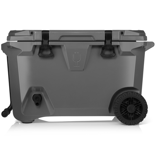 Brutank 55 quart rolling cooler charcoal - US 5004