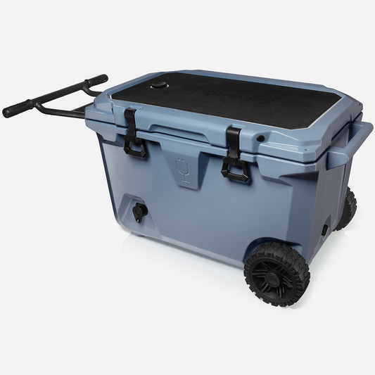 Brutank 55 quart rolling cooler denim - US 2994