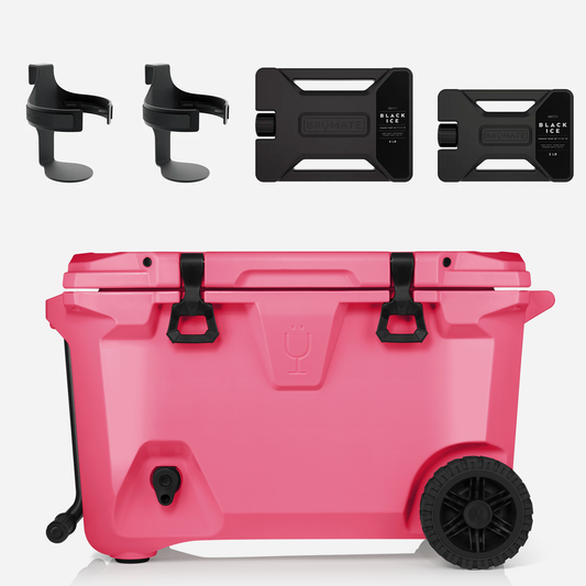 Brutank double drink holder bundle neon pink - US 8613