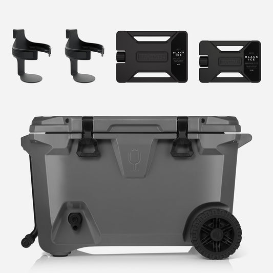 Brutank double drink holder bundle charcoal - US 0791