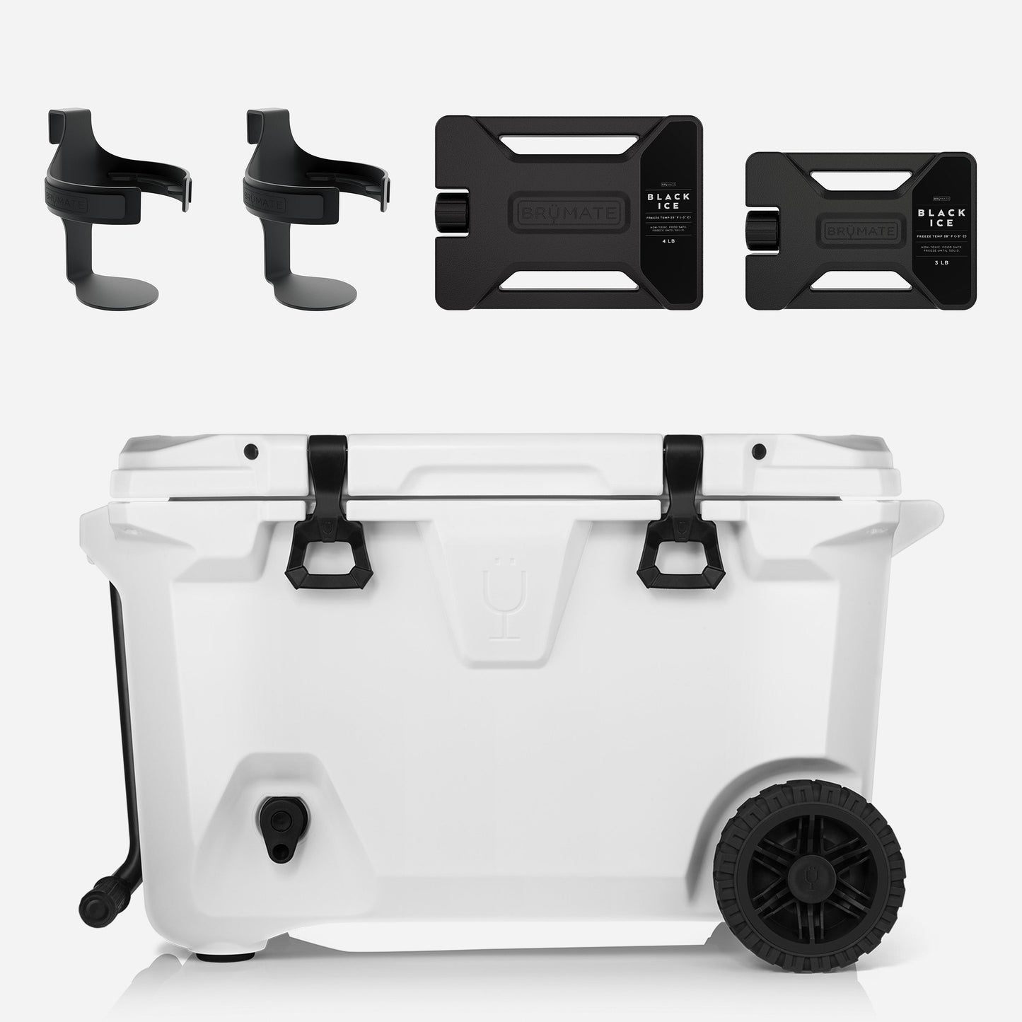 Brutank double drink holder bundle ice white - US 5901